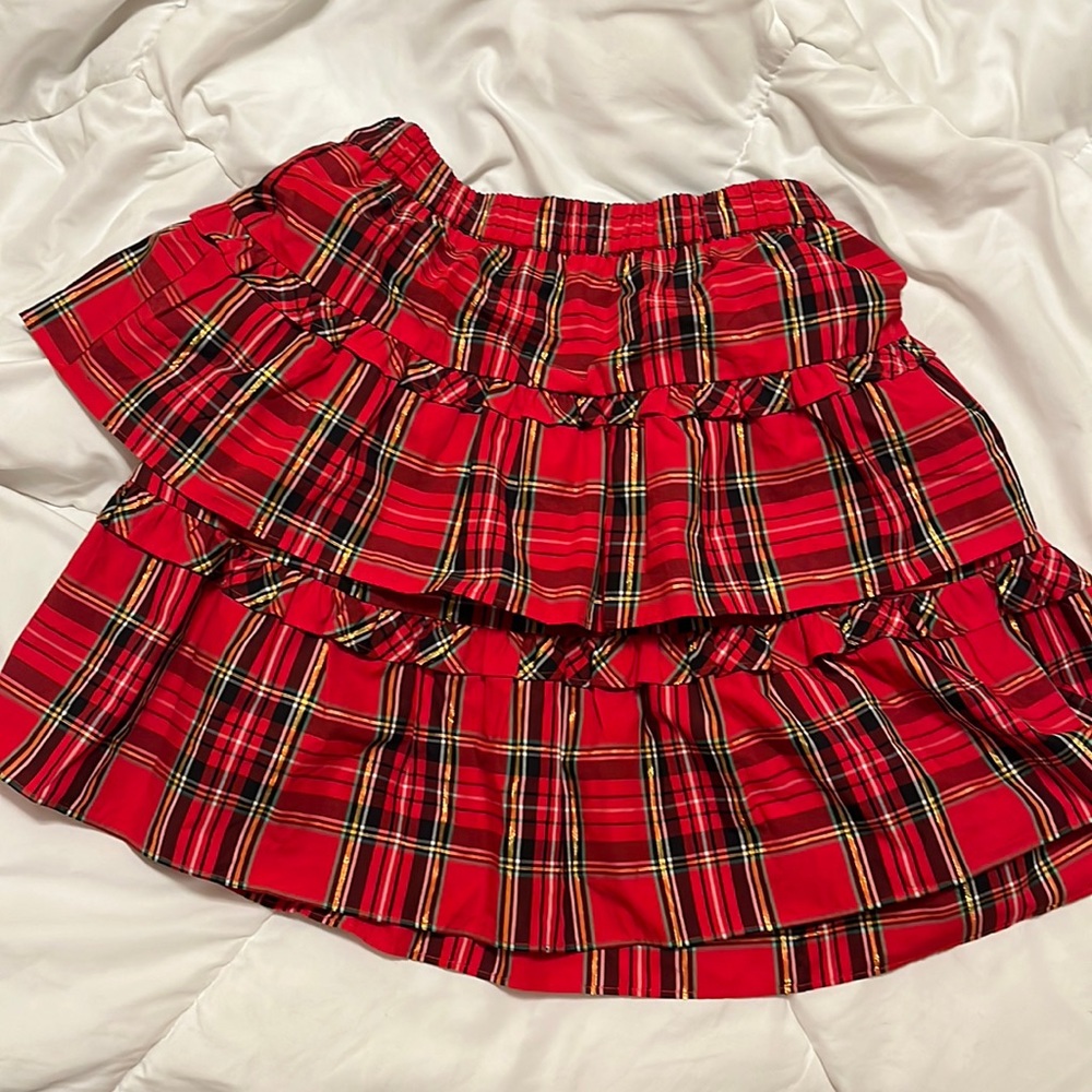 Plaid crewCuts dress XL youth